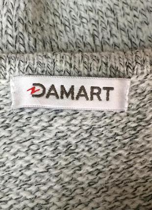 Теплый плотный свитер damart" , р.147 фото