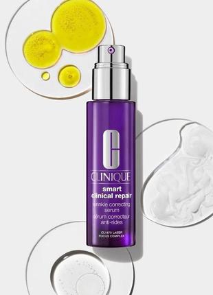 Clinique  smart clinical repair wrinkle correcting serum. антивікова сироватка.