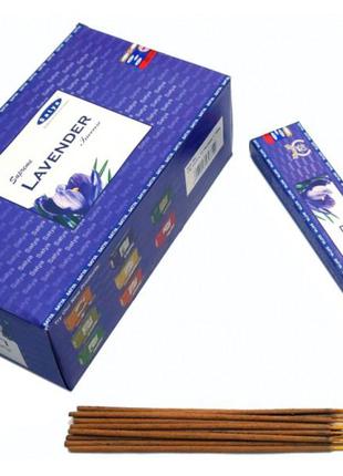 Схвалення satya supreme lavender (плоска пачка) 15 грамів