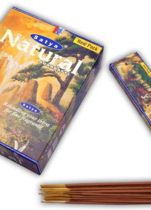 Схвалення satya natural incense 45 грамів