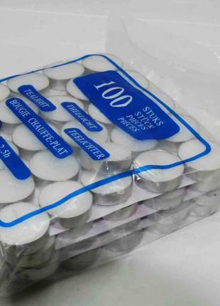 Свічки чайні — "таблетка" 50 штук