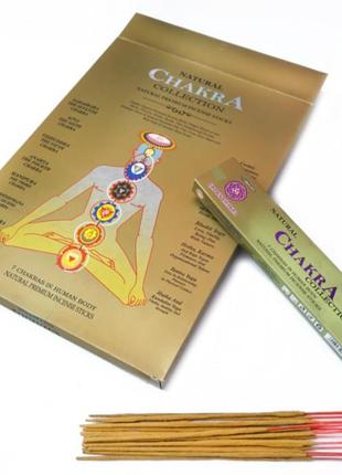 Аромапалиці natural chakra collection set (7 пачок)2 фото