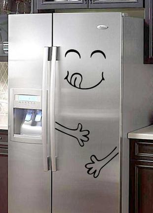 Наклейка на холодильник смс, як смачно!
