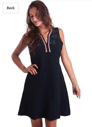 Сукня в квітковий принт з вишивкою desigual zara