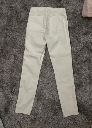 Белые джинсы скини оригинал h&m1 фото