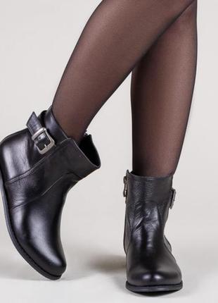 Стильные базовые ботинки на шнурках женские из натуральной кожи от 36 до 413 фото