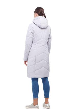 Женское светлое пальто демисезонное теплое разные цвета размер 42,448 фото