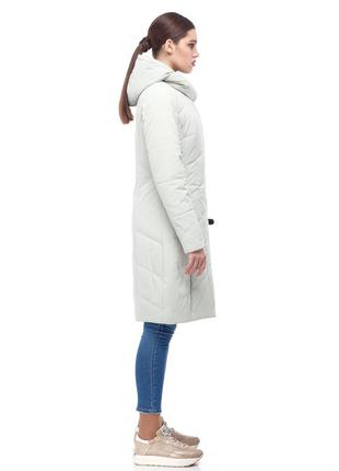 Женское пальто демисезонное теплое разные цвета размер 444 фото
