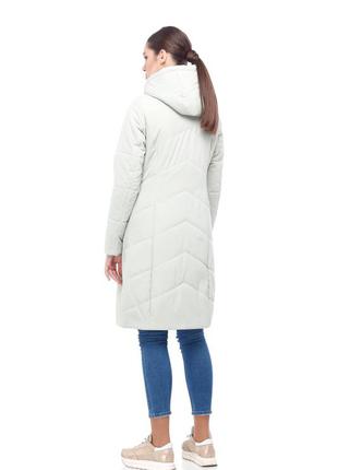Женское пальто демисезонное теплое разные цвета размер 446 фото