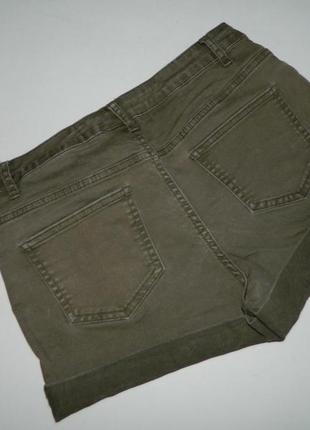 Р. 42-44 шорты женские джинсовые хаки denim and co5 фото