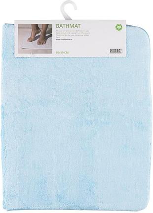 Коврик для ванной 80*50 см (синий) smart microfiber|оригинальная продукция из швеции