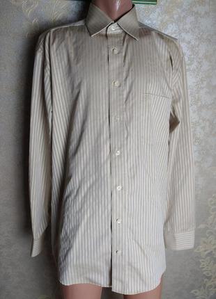 Сорочка! чоловіча сорочка. стан + розмір l-xl