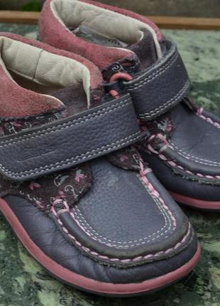 Ботинки, ботинки, демисезон. нат кожа. 23 размер стелька 14см