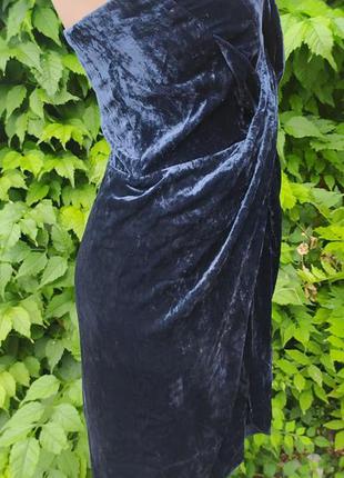 Сукня, нарядна. темно синій колір. стан ідеал!2 фото