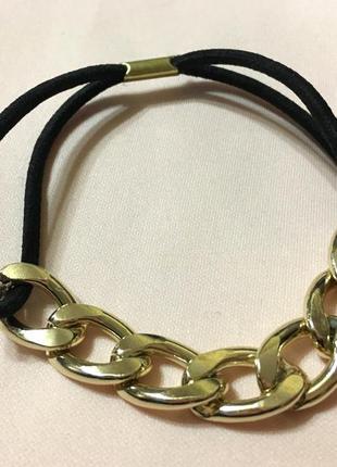 Резинка для волос с цепочкой