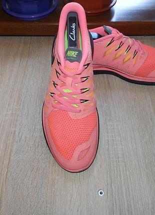Кроссовки для тренировок nike free 5.0  hot pink coral black
