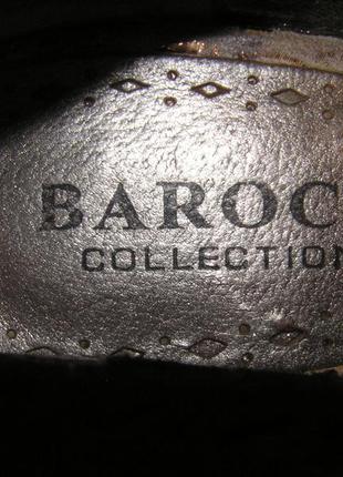 Нарядные туфли из натуральной замши с напылением, baroko2 фото