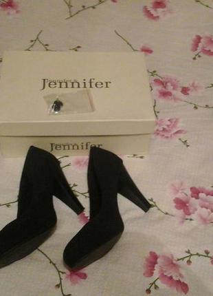 Чорні туфельки jennifer&jennifer (38 розмір)3 фото