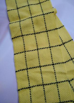 Яркий шотландский шарфик унисекс шерсть2 фото