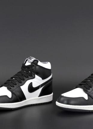 Зимові кросівки nike air force black з хутром