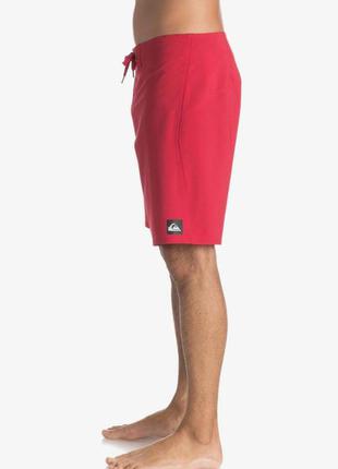 Шорты мужские красные quiksilver (размер 54-56, xxxl)2 фото