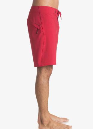 Шорты мужские красные quiksilver (размер 54-56, xxxl)3 фото