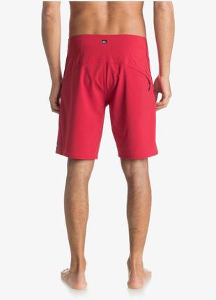 Шорты мужские красные quiksilver (размер 54-56, xxxl)5 фото