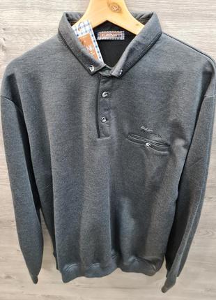 Кофта женская с воротником (увеличенные размеры)