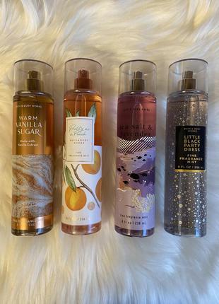 Спрей bath and body works