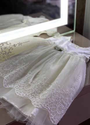 Ошатне новорічне святкове пишне весільне плаття