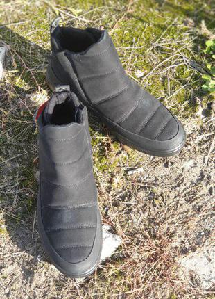 Зимние ботинки высокие ecco soft 7 tred w :450243/0200110 фото
