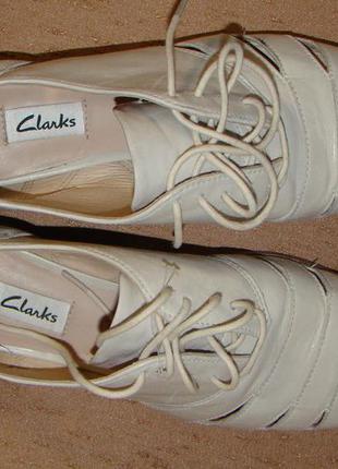 Туфли clarks (размер 37,5 (uk 4,5))4 фото