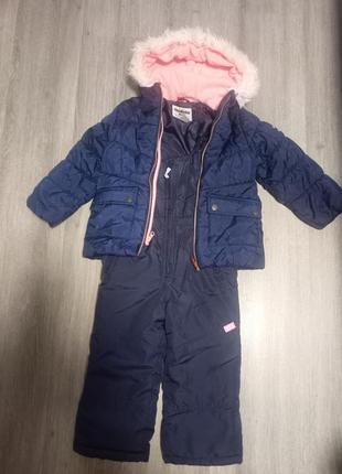 Зимовий комбінезон для дівчинки 3 в 1