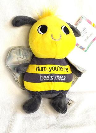Игрушка мягкая пчелка small plush bee by bumble bee