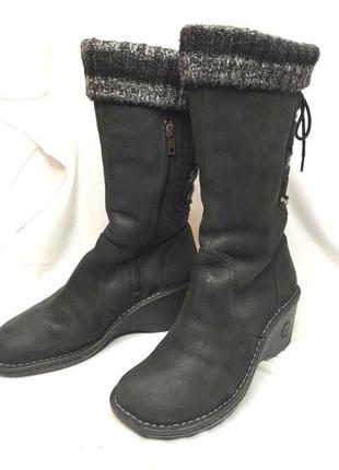 Сапоги женские кожаные высокие ugg (размер 38, uk6,5, eu39)