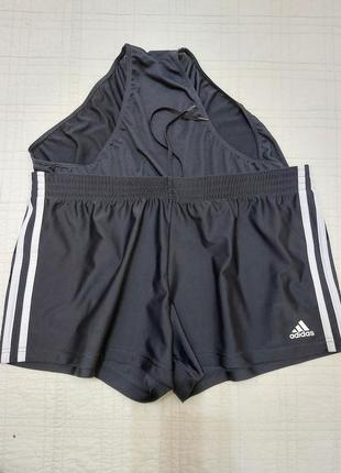 Спортивні шорти/плавальні шорти adidas р. 46-48-з підтримуючими трусами7 фото