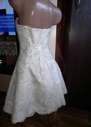Вечернее или свадебное платье6 фото