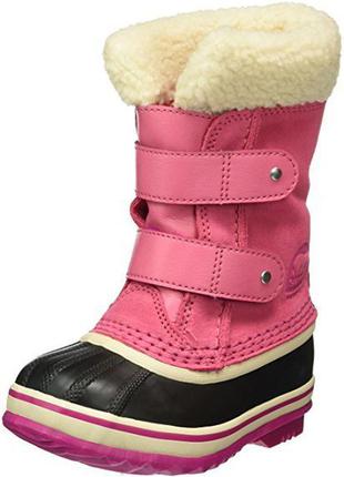 Зимние детские сапожки sorel kids 30,5 размер2 фото