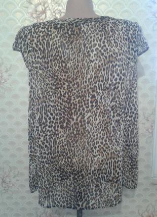 Блузка леопардовый принт2 фото