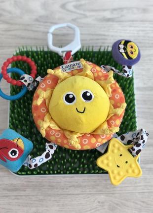 Lamaze игрушка погремушка грызун подвеска развивающая!