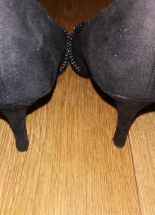Шикарні туфлі з відкритим носком 40 розміру4 фото