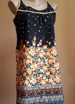 Люкс красивое платье хлопок e-vie франция