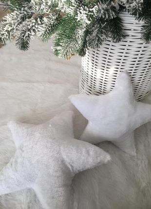 Зірка подушка новорічна3 фото