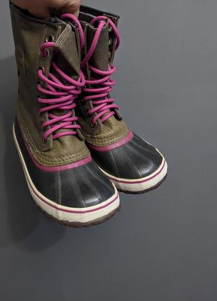 Зимние демисезонные ботинки sorel2 фото
