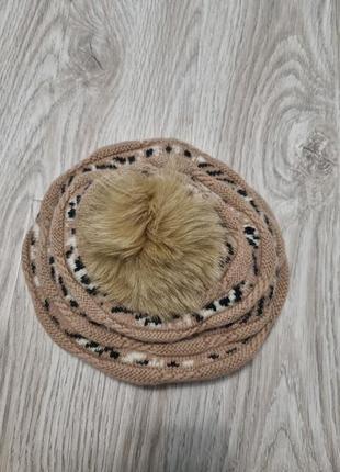 Зимний берет, шапка