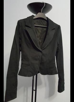 Пиджак куртка с вышивкой крест5 фото
