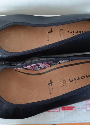 Новые туфли tamaris, 40, натуральная кожа4 фото