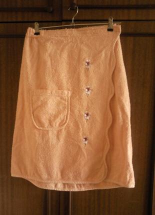 Банна махрова накидка