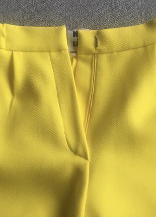 Тёплые брюки monnalisa лимонно желтый  s , m оригинал италия4 фото