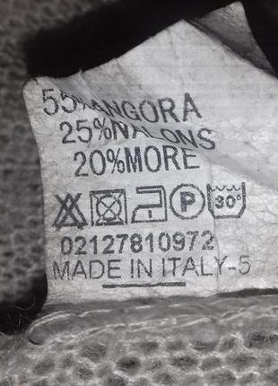 А-подібна майка made in italy,p.s/m,ангора/нейлон4 фото